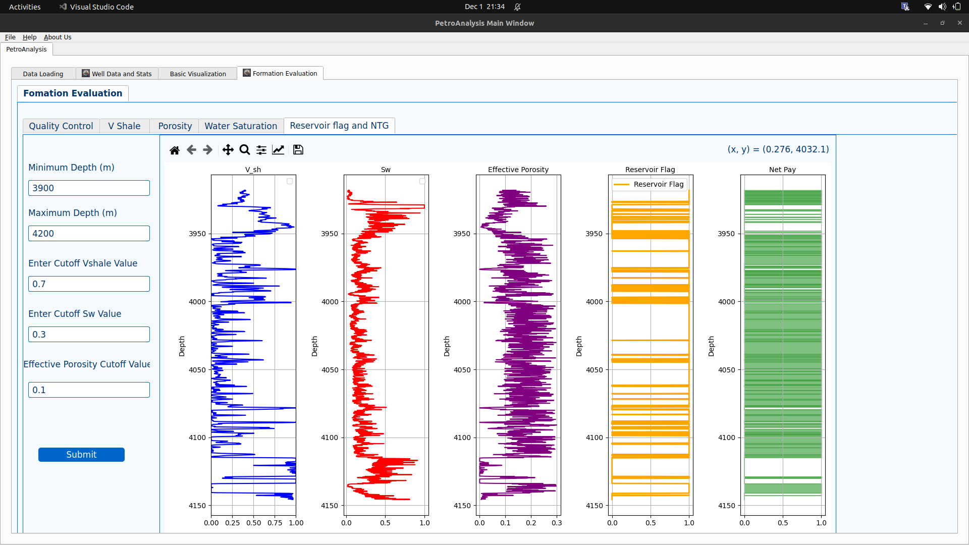 Data Loading Interface Screenshot
