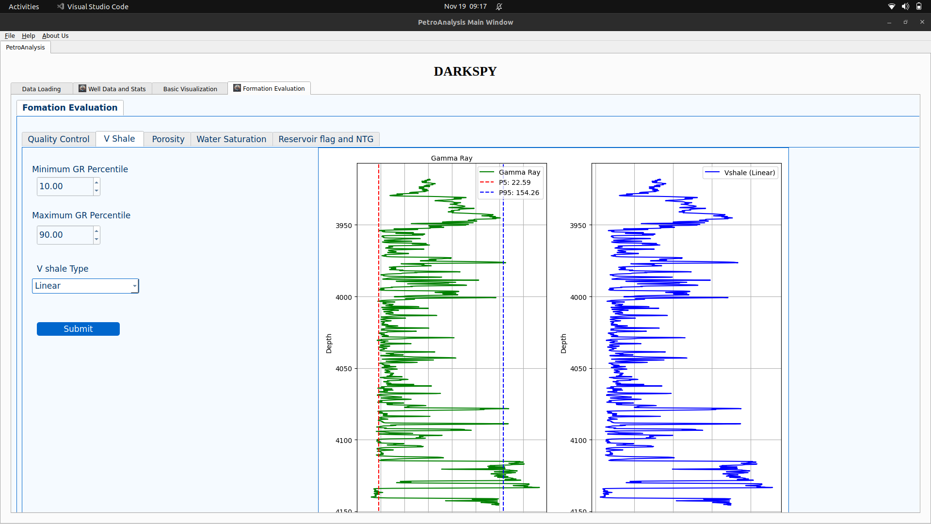 Data Loading Interface Screenshot